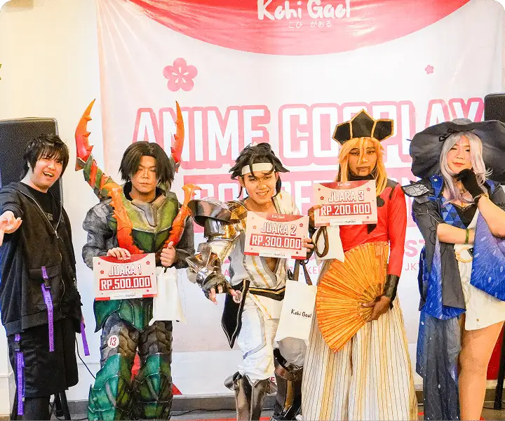 Lomba cosplay di Kohi Gaol Mayestik